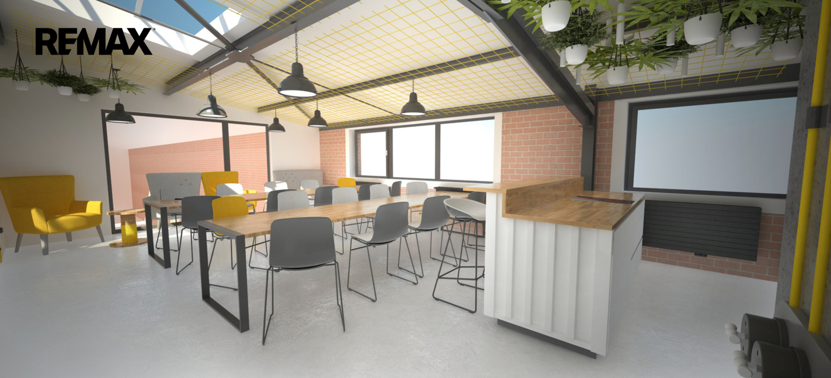 vizualizace jídelna