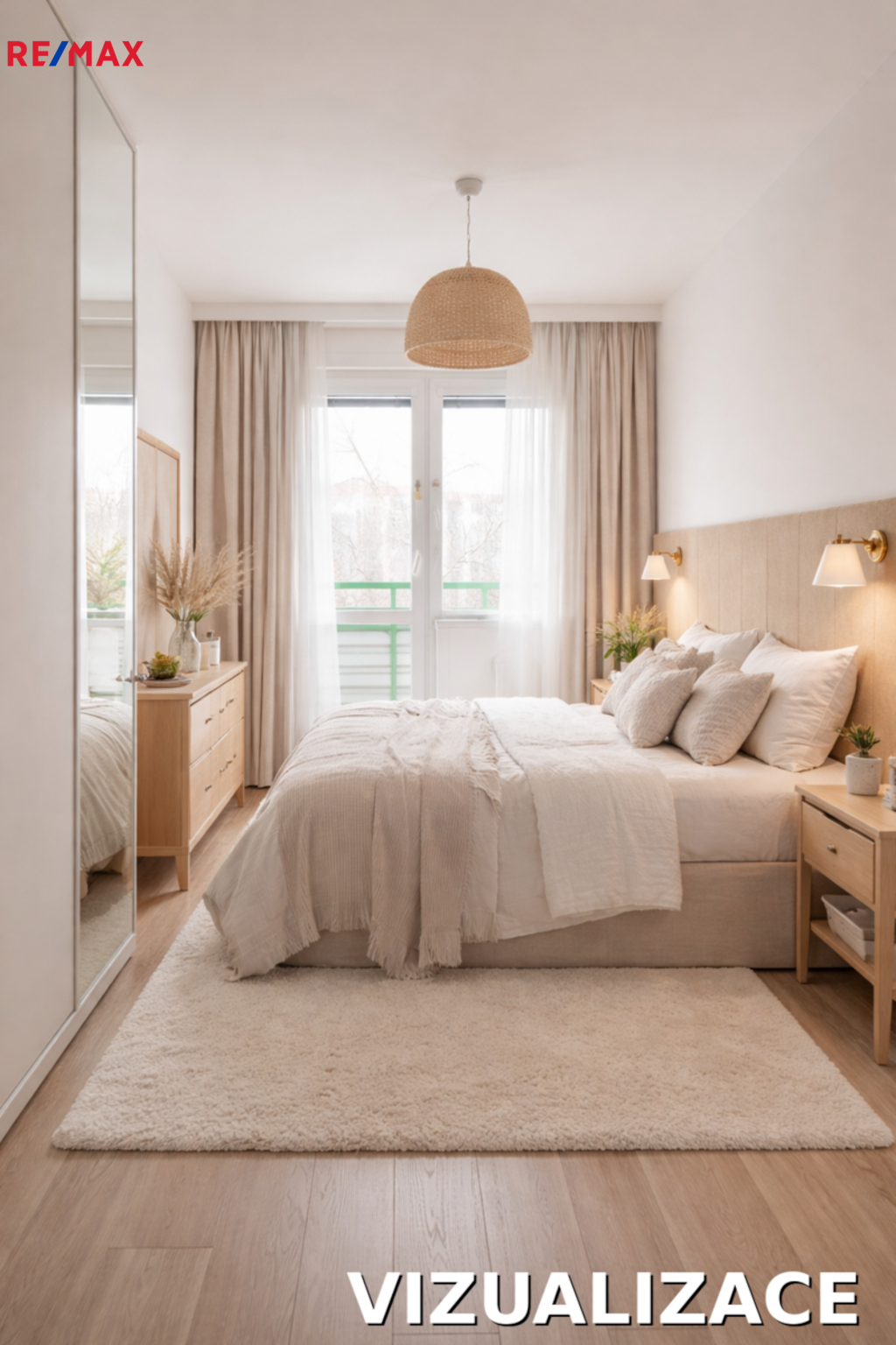 Vizualizace ložnice