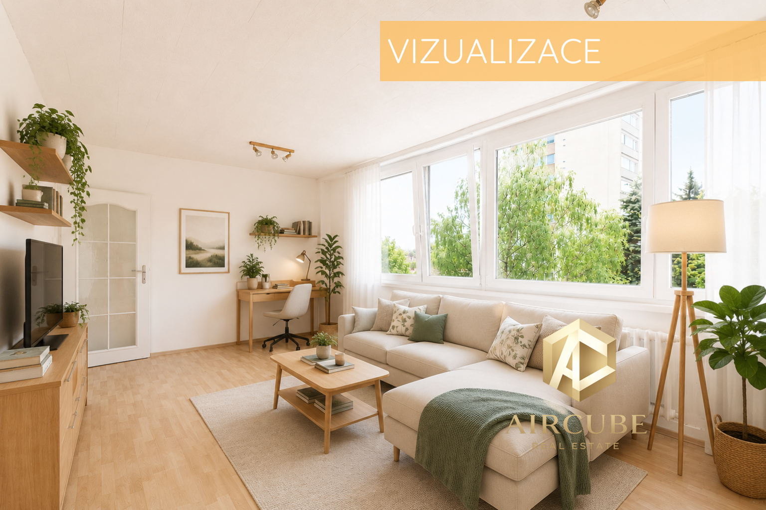 Obývací pokoj - vizualizace