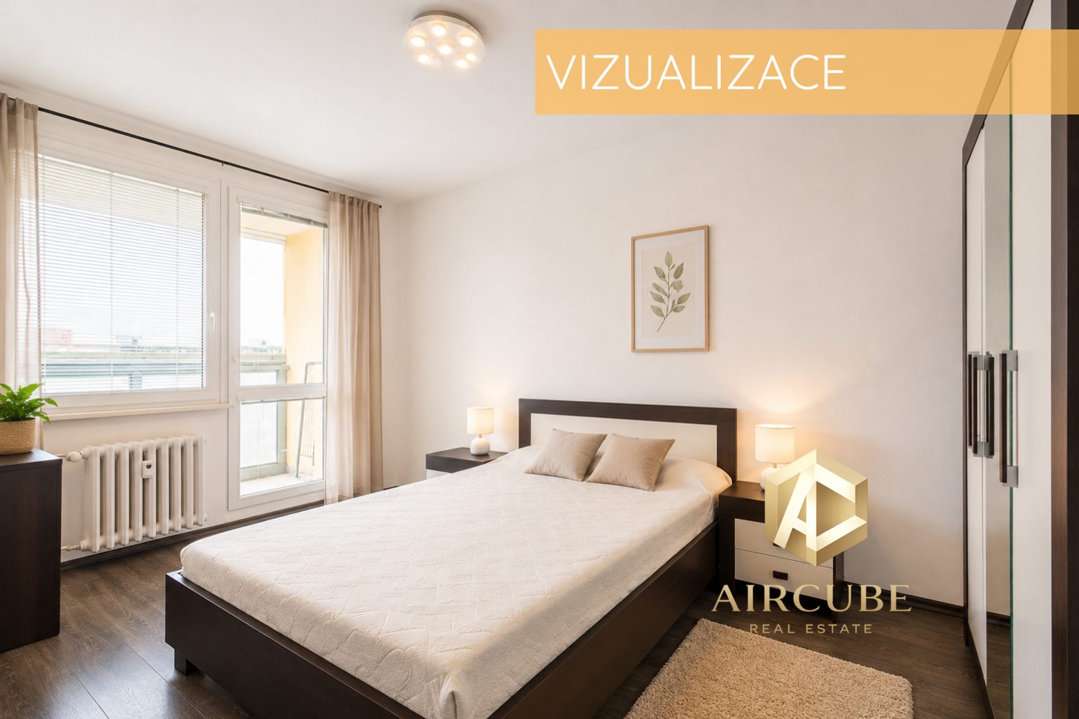 Vizualizace - Ložnice