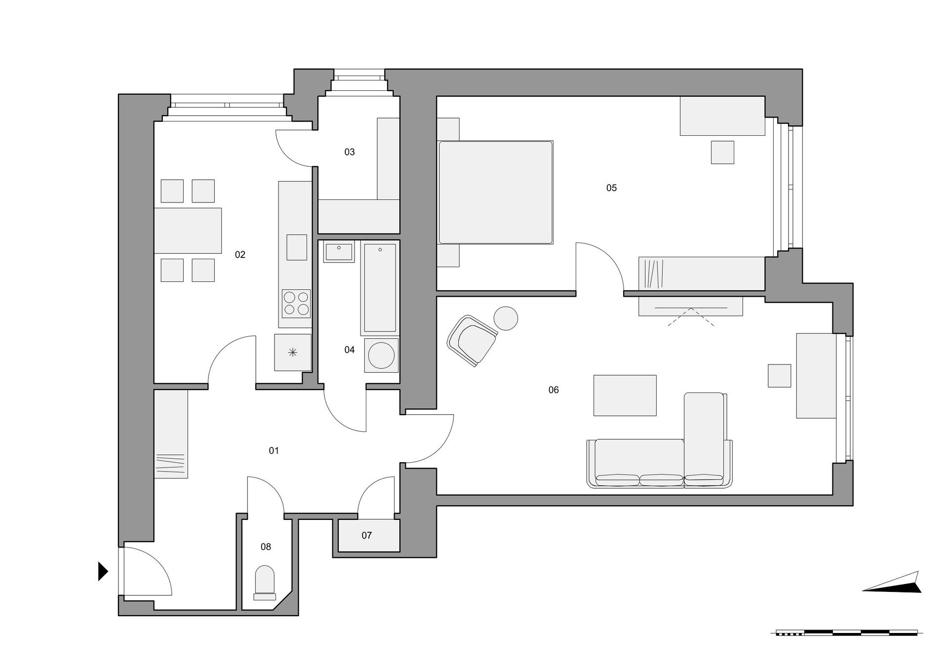 ZAT14_A3.1_plánek bytu