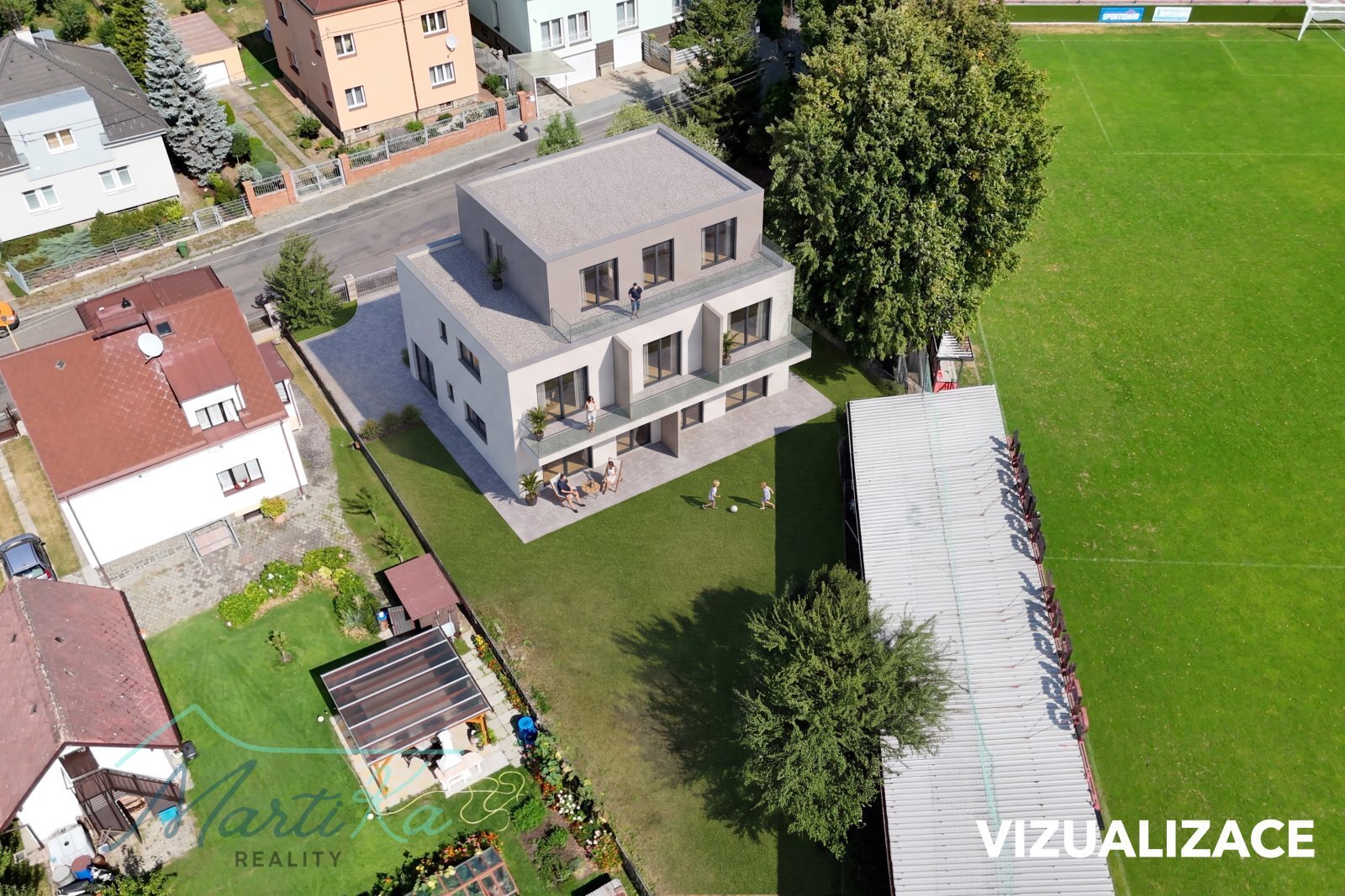 Prodej stavebního pozemku 819m2 - Projekt na výsta