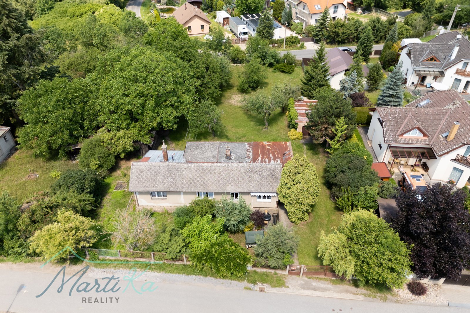 RD Řitka, pozemek 1630m2