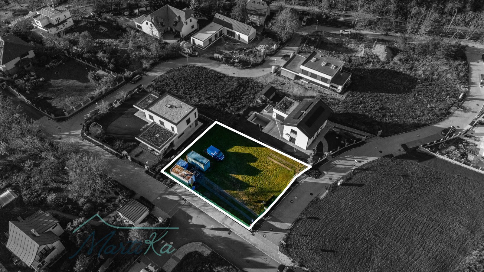 Stavební pozemek 754m2 v Praze - Zbraslav - Závist