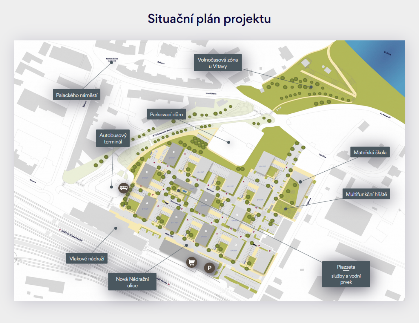 Byt je situován v budově A