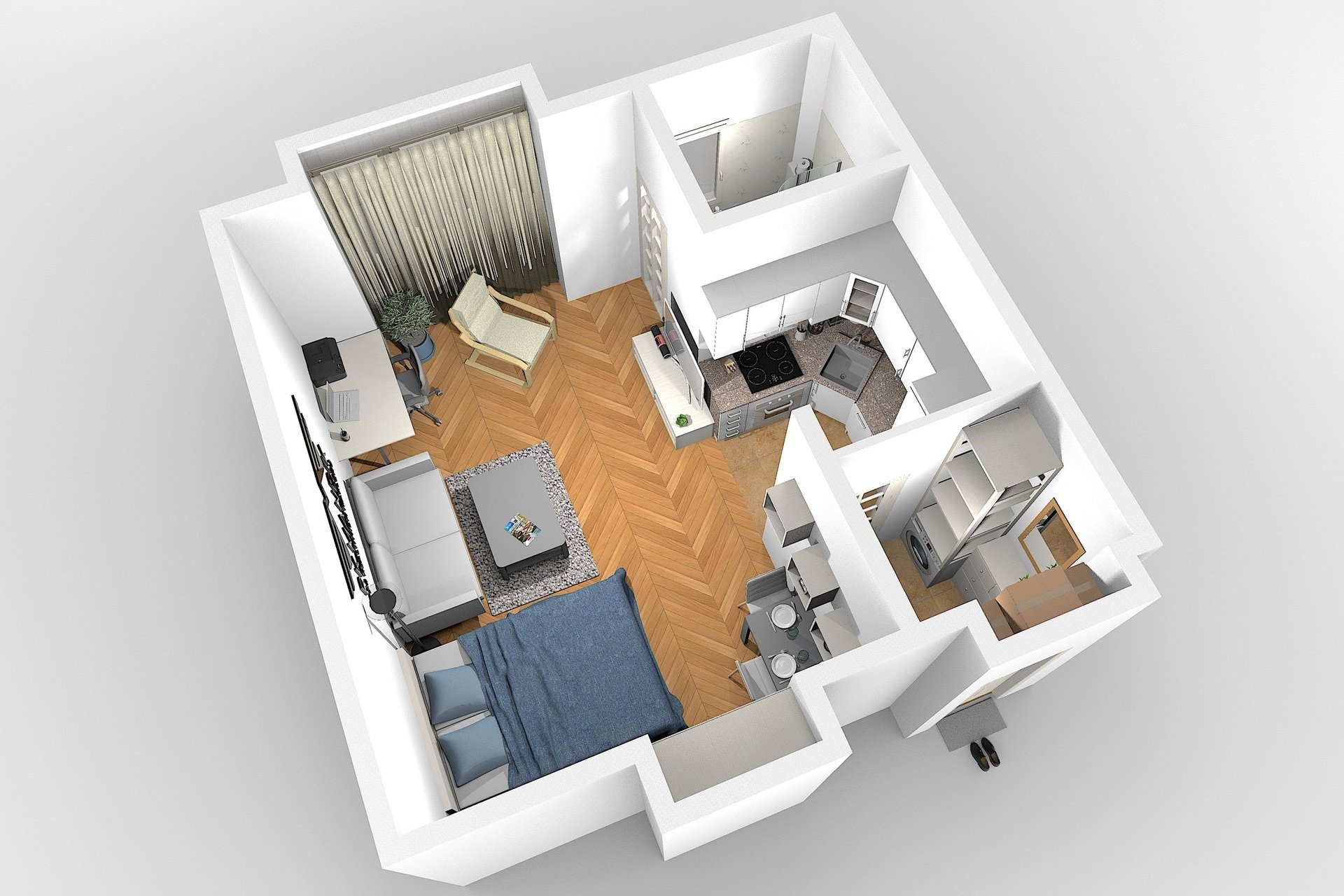 Grafický orientační plánek