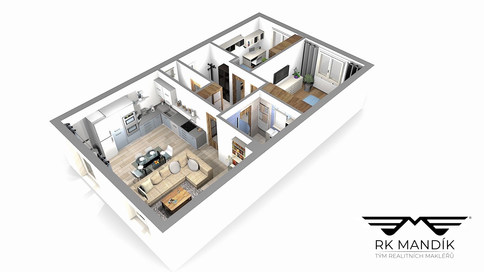 Grafický orientační plánek