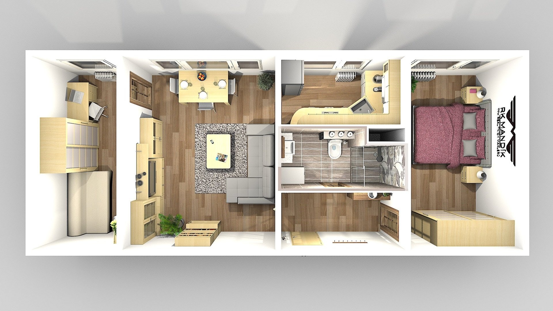 Grafický orientační plánek