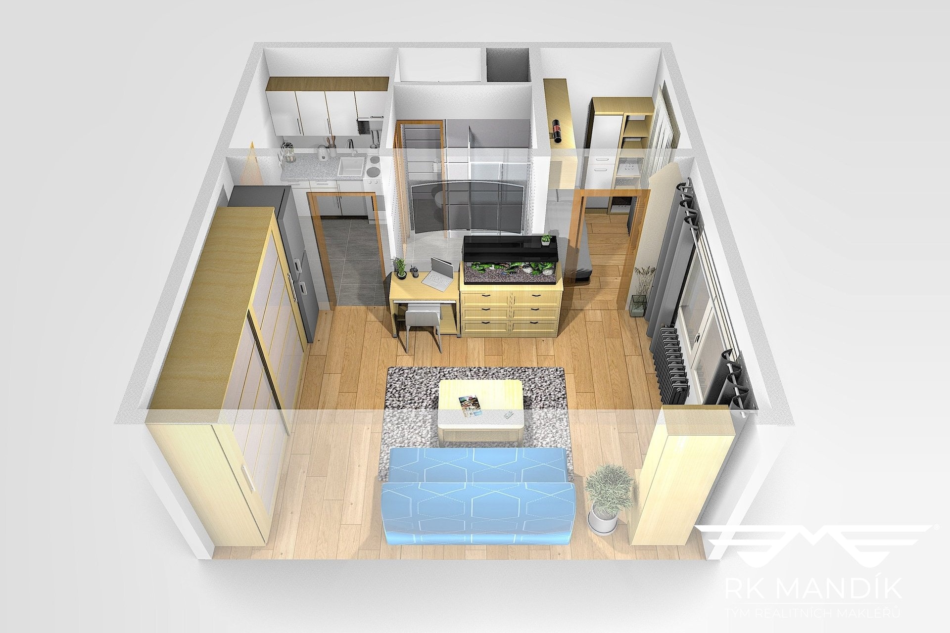 Grafický orientační plánek