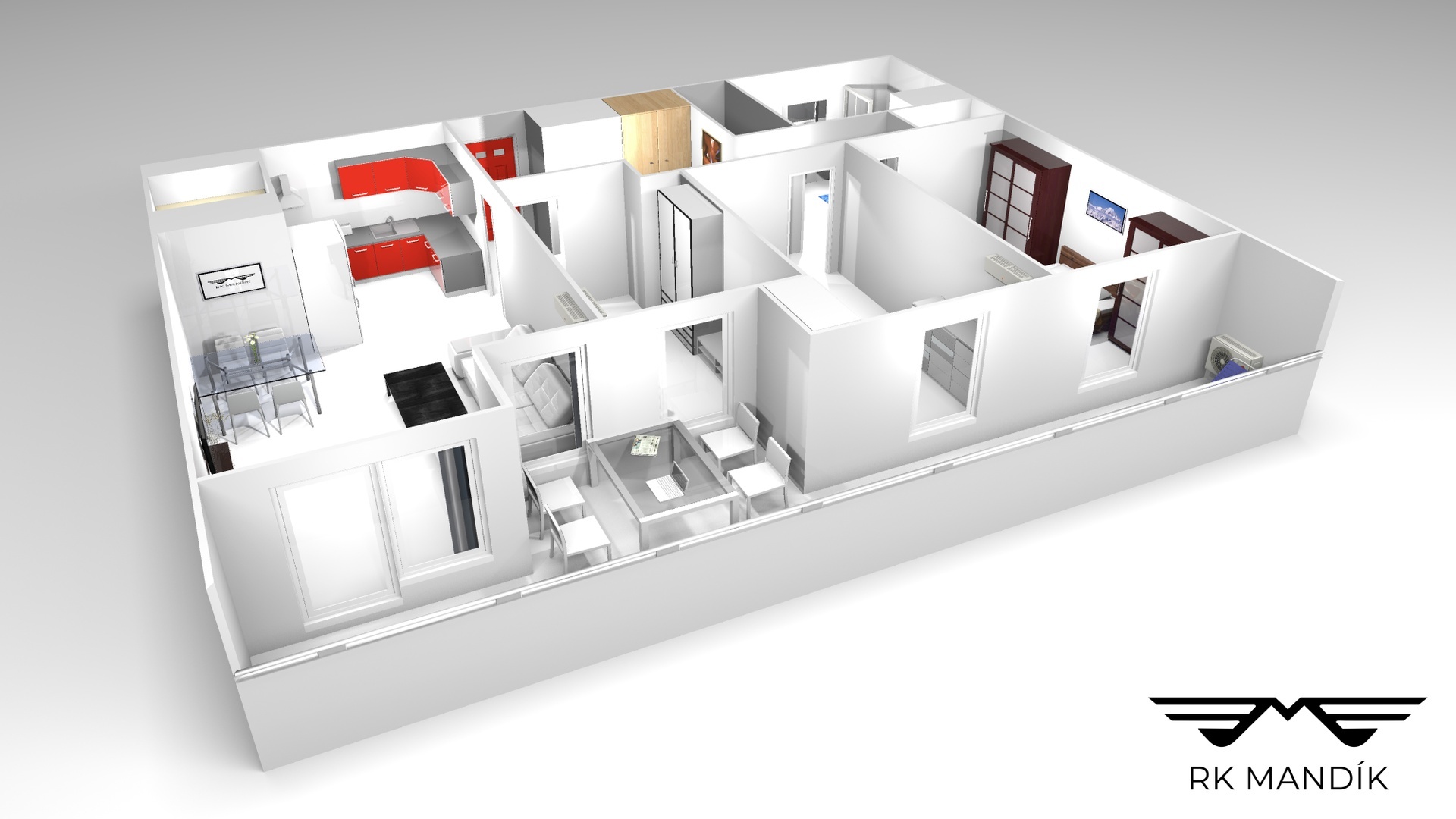 Grafický orientační plánek