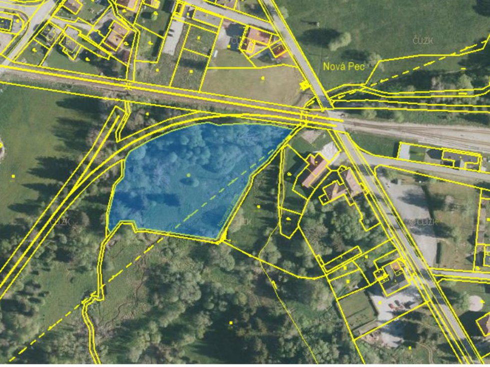 Prodej komerčního pozemku 8518 m², Nová Pec