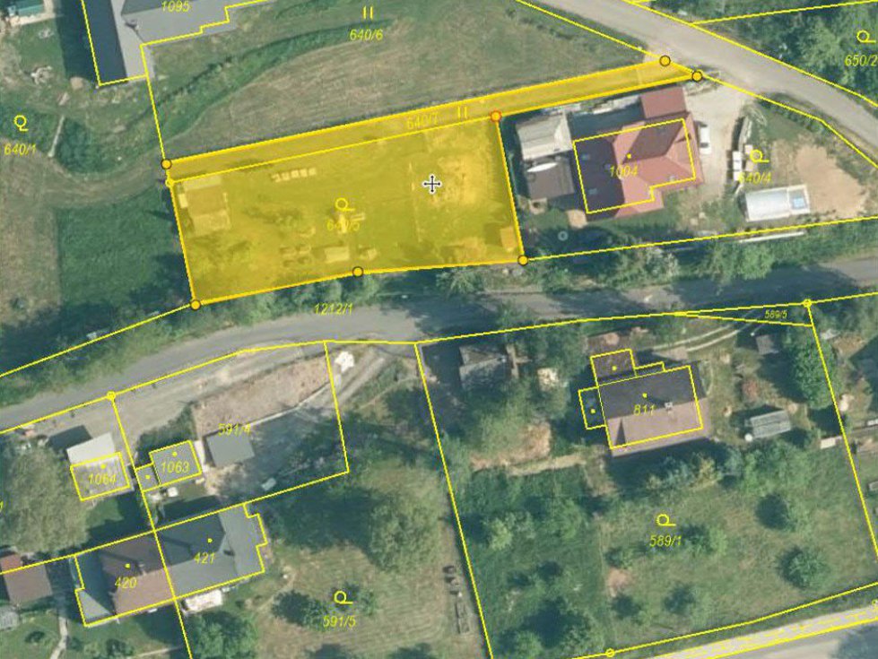 Prodej stavební parcely 1127 m², Vlachovo Březí