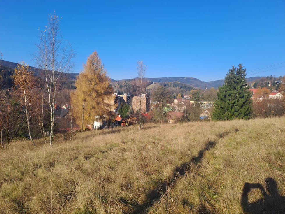 Prodej stavební parcely 1290 m², Tanvald