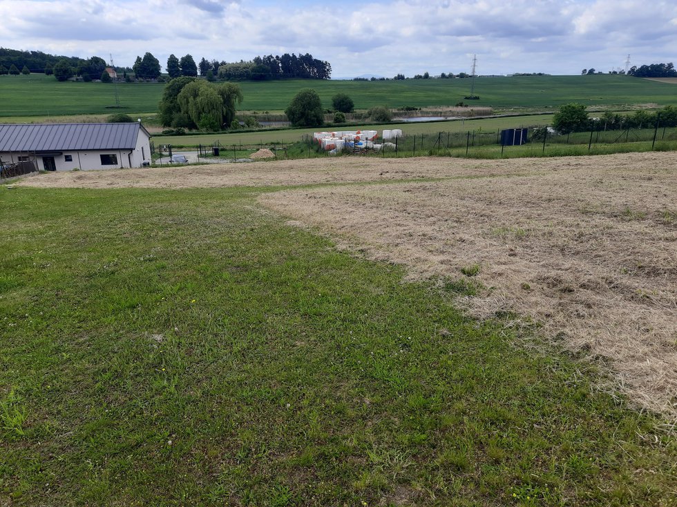 Prodej stavební parcely 1233 m², Dobev