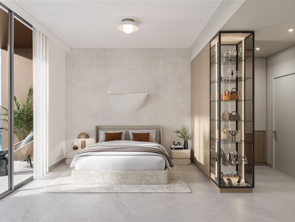 One River Point - typical bedroom