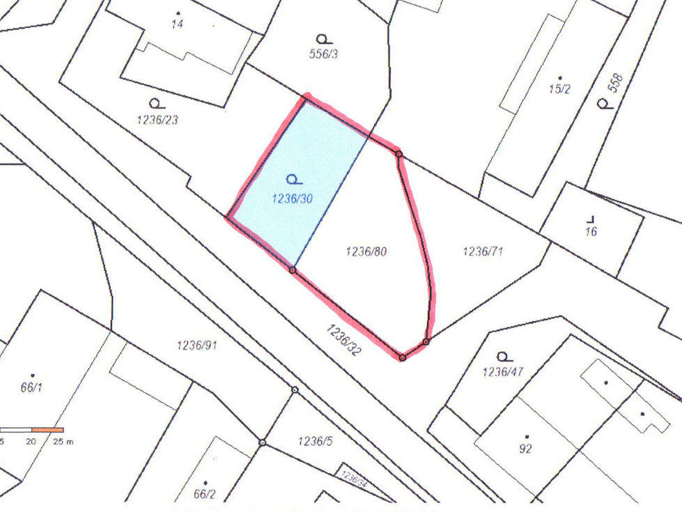 Prodej stavební parcely 798 m², Domašov u Šternberka