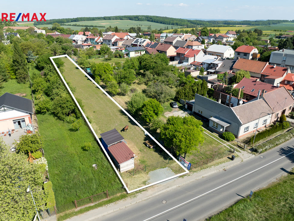 Prodej stavební parcely 736 m², Bystřice pod Hostýnem
