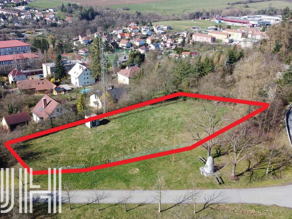 Prodej stavební parcely 1486 m², Konice