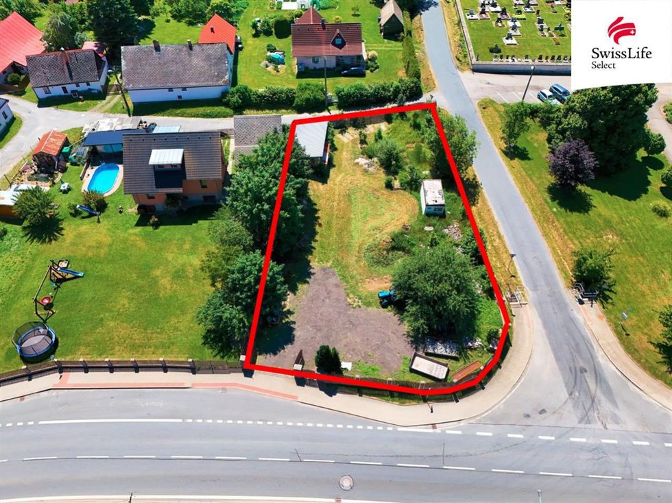 Prodej stavební parcely 1339 m², Vojnův Městec