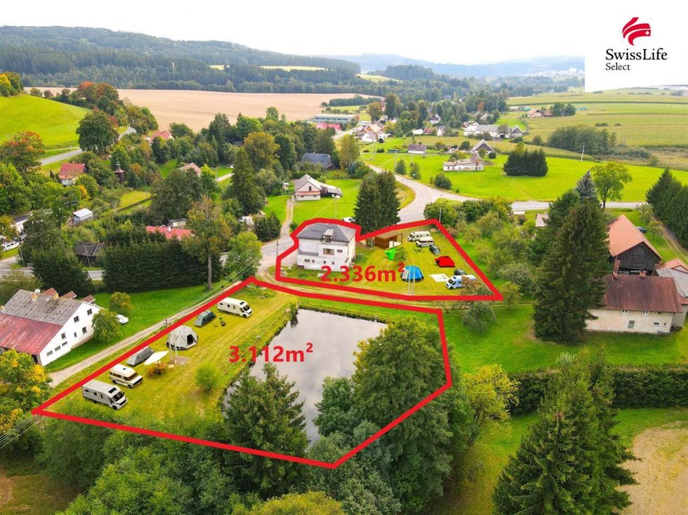 Prodej hotelu, penzionu 370 m², Písařov