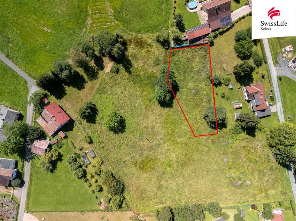 Prodej stavební parcely 1247 m², Žacléř