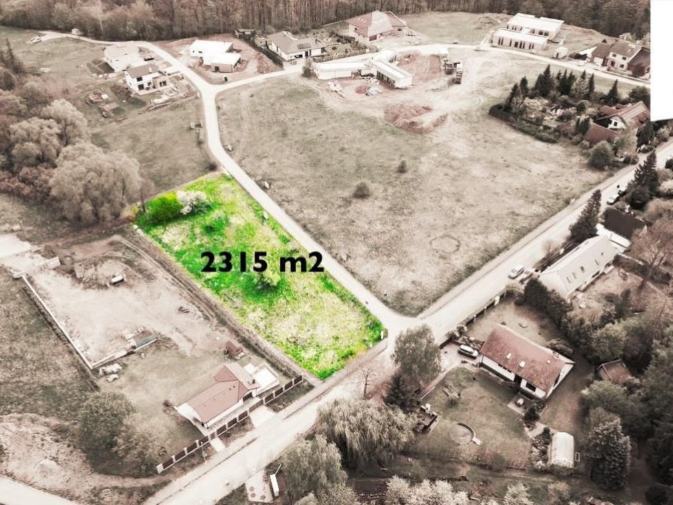 Prodej stavební parcely 2315 m², Unhošť