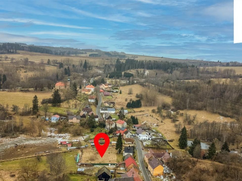 Prodej stavební parcely 1740 m², Chodová Planá