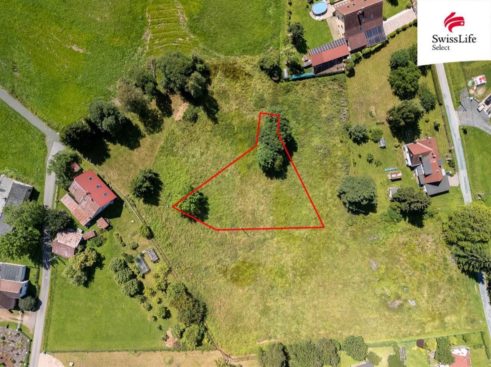 Prodej stavební parcely 1236 m², Žacléř