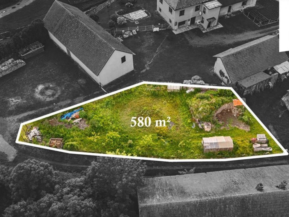 Prodej stavební parcely 580 m², Nasavrky