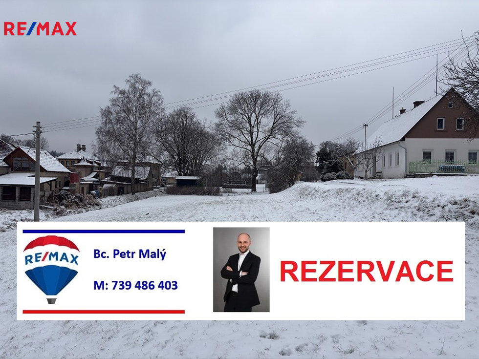 Prodej stavební parcely 1599 m², Červený Kostelec