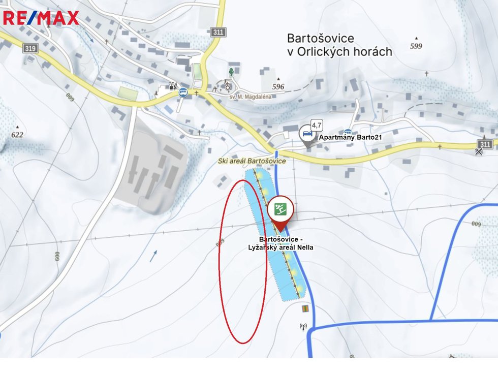 Prodej louky 14612 m², Bartošovice v Orlických horách