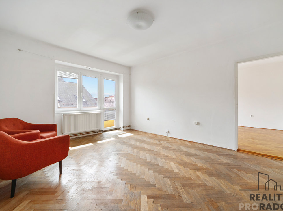 Pronájem bytu 2+1 65 m², Pardubice