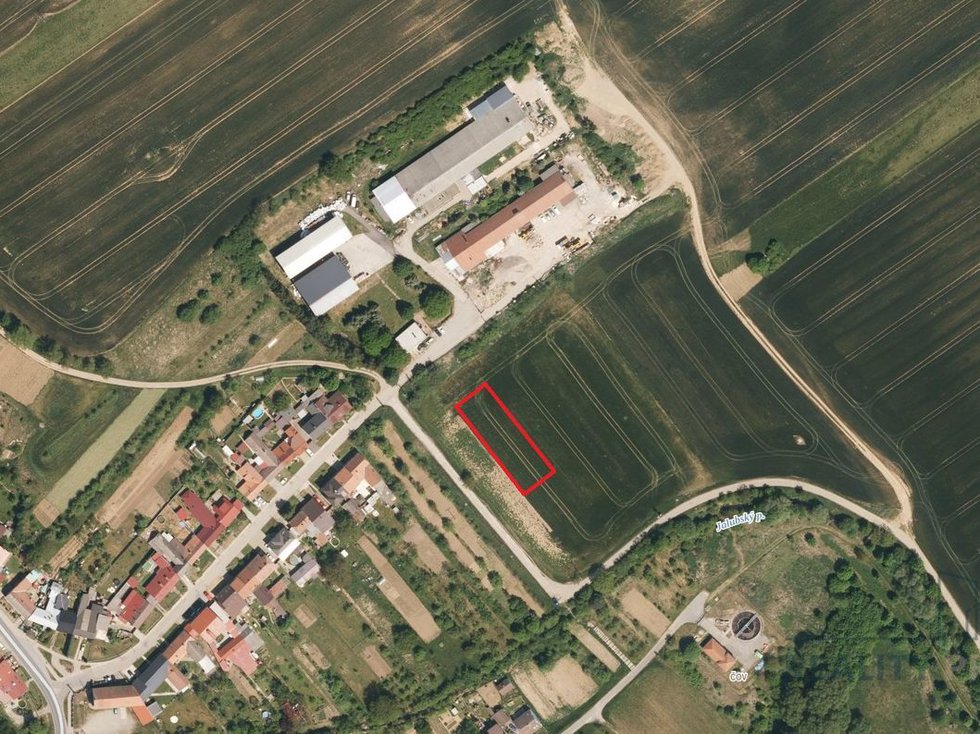 Prodej komerčního pozemku 891 m², Jalubí