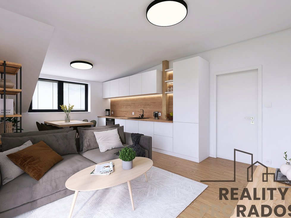 Prodej bytu 3+kk 60 m², Horní Planá