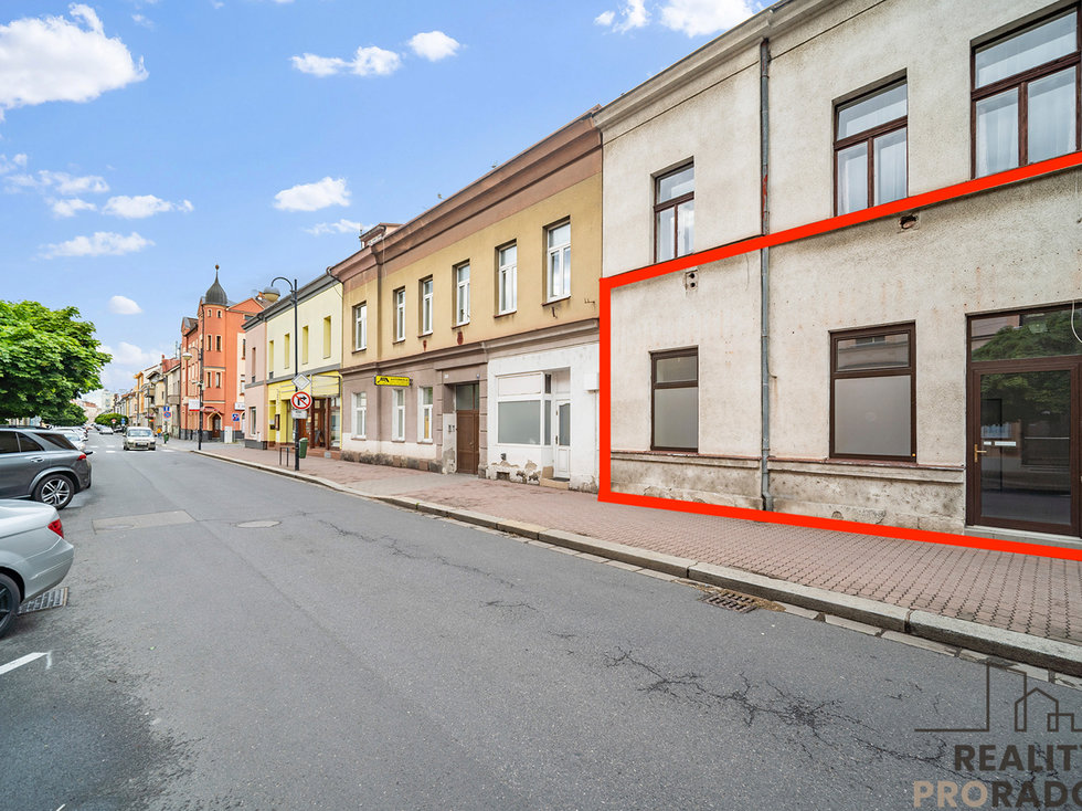 Pronájem obchodu 76 m², Pardubice