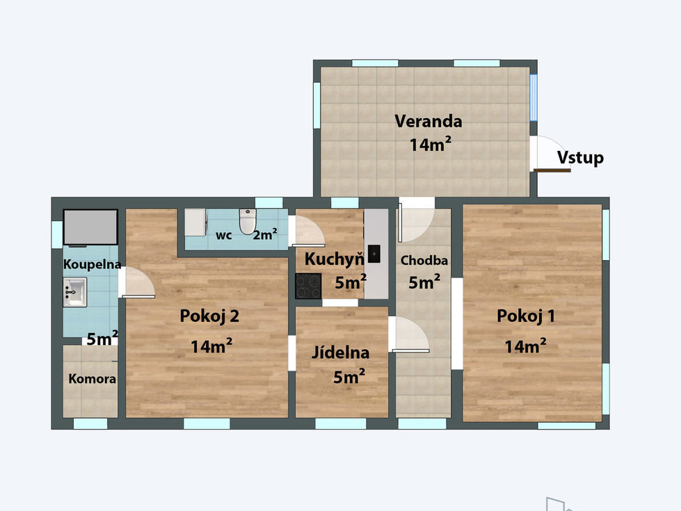 Prodej chaty 60 m², Neveklov