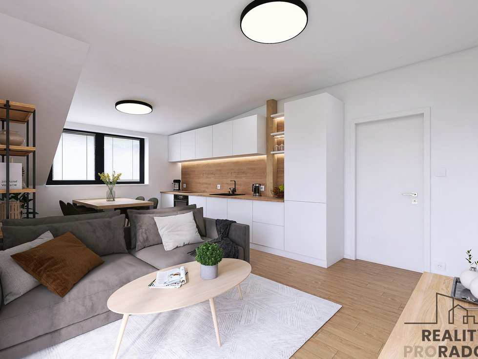 Prodej bytu 3+kk 60 m², Horní Planá