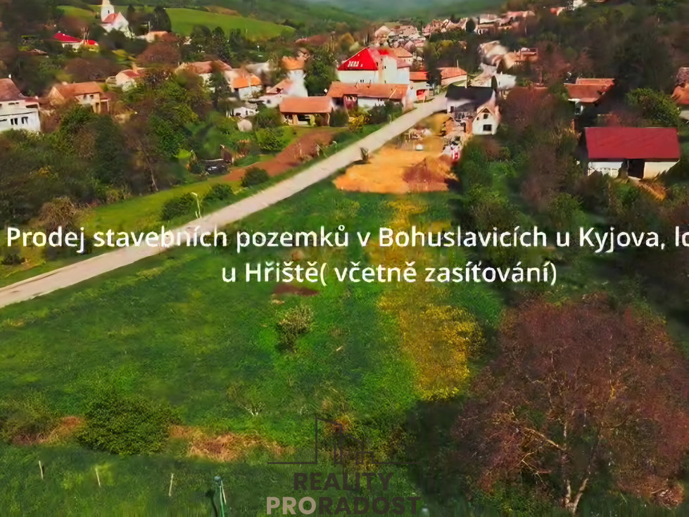 Prodej stavební parcely 632 m², Kyjov