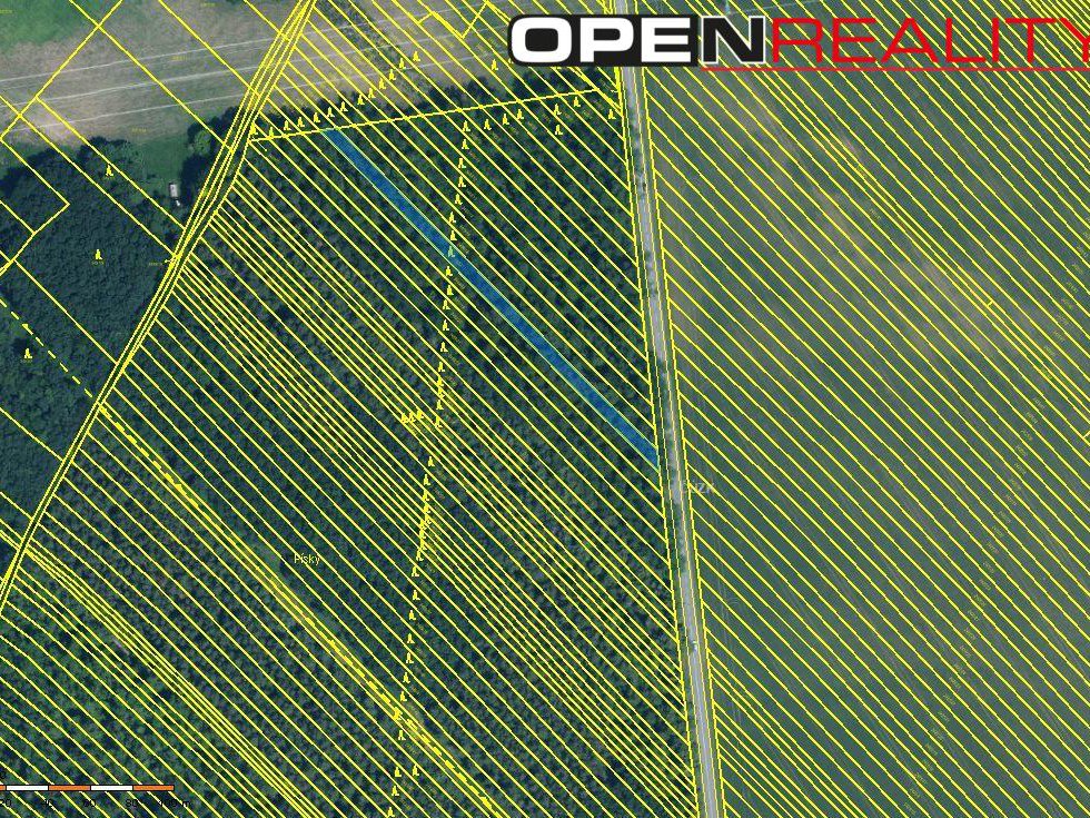 Prodej lesa 1512 m², Dubňany
