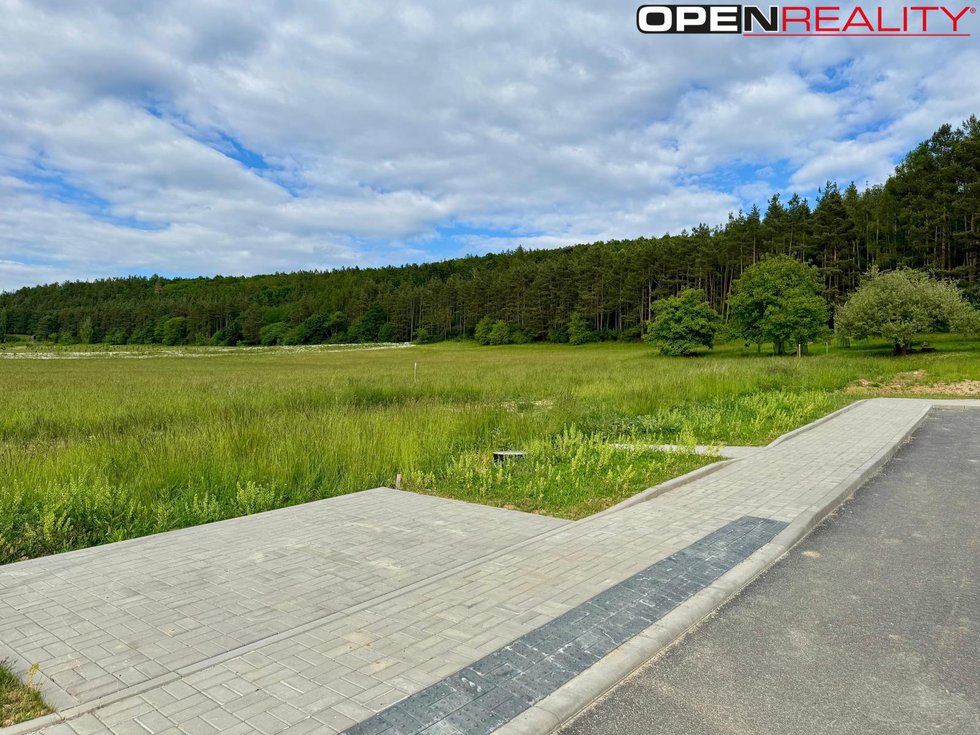 Prodej stavební parcely 1288 m², Vohančice