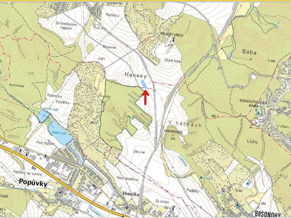 Prodej zemědělské půdy 5791 m², Brno