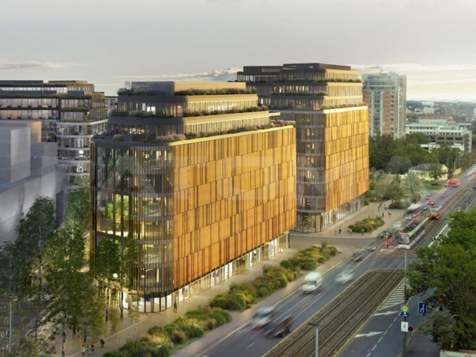 Pronájem kanceláře 2411 m², Praha