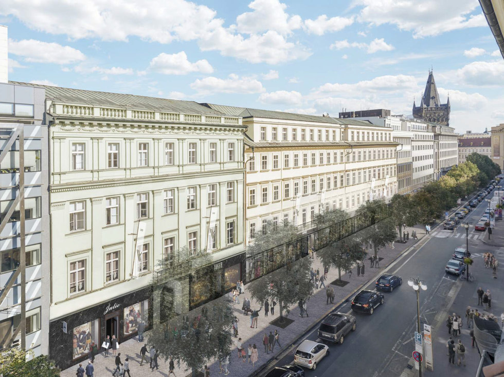 Pronájem kanceláře 1119 m², Praha