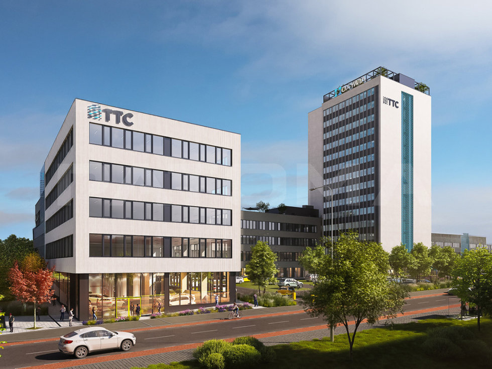 Pronájem kanceláře 500 m², Praha