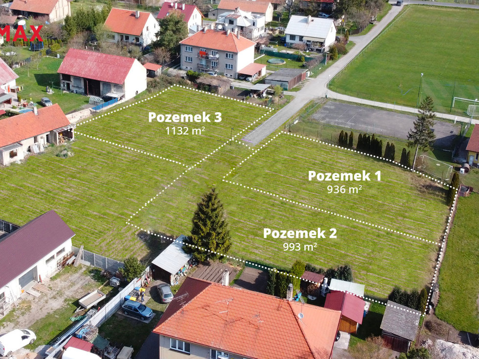 Prodej stavební parcely 936 m², Křečkov