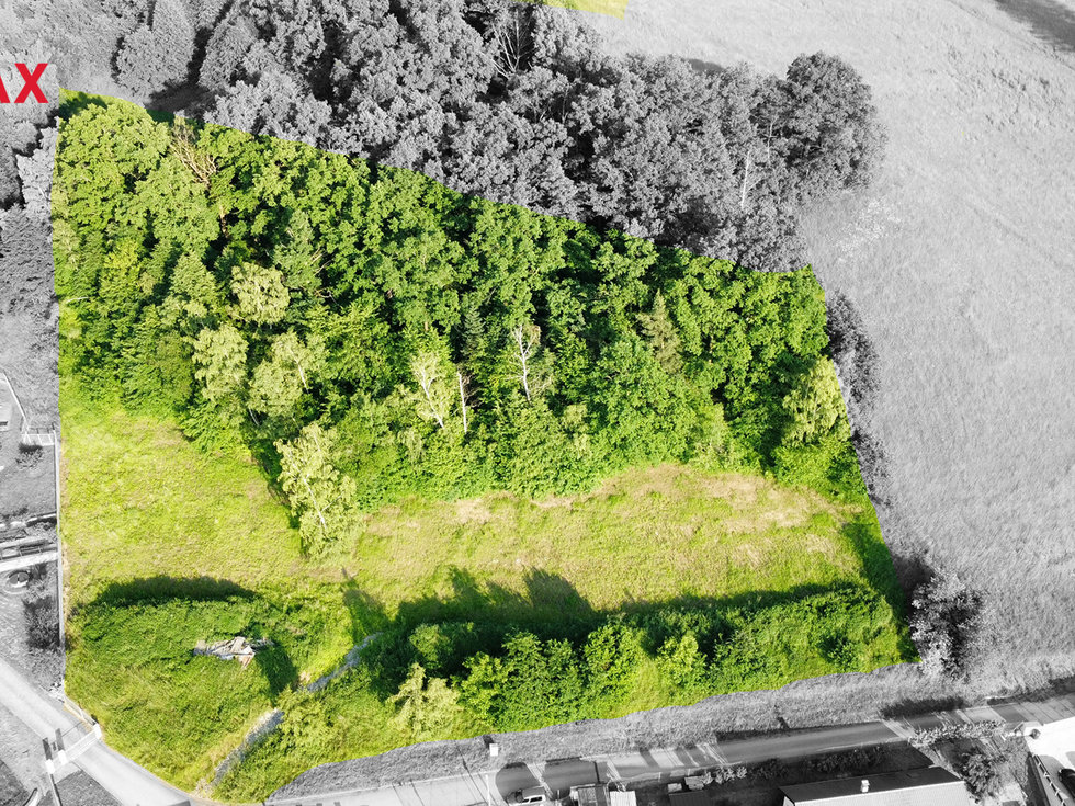 Prodej stavební parcely 3500 m², Dubičné