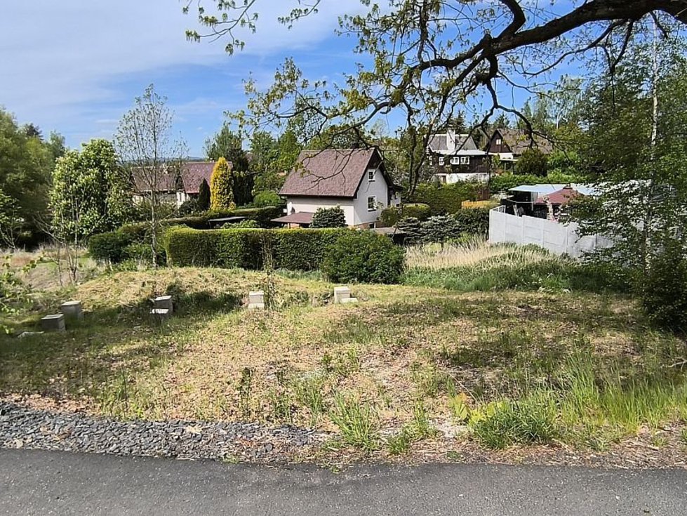 Prodej stavební parcely 486 m², Cheb