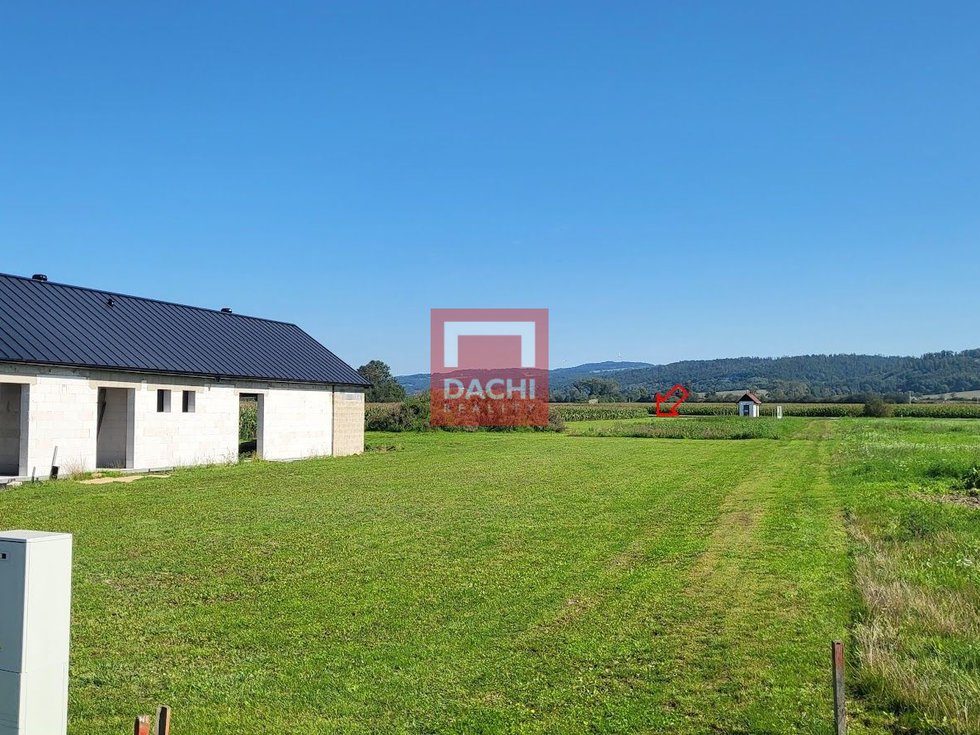 Prodej stavební parcely 1607 m², Štarnov