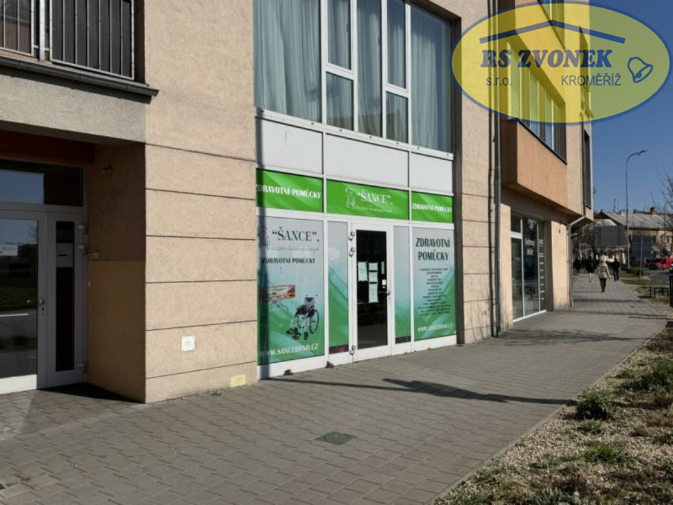 Pronájem nebytového prostoru v Kroměříži, náměstí Míru