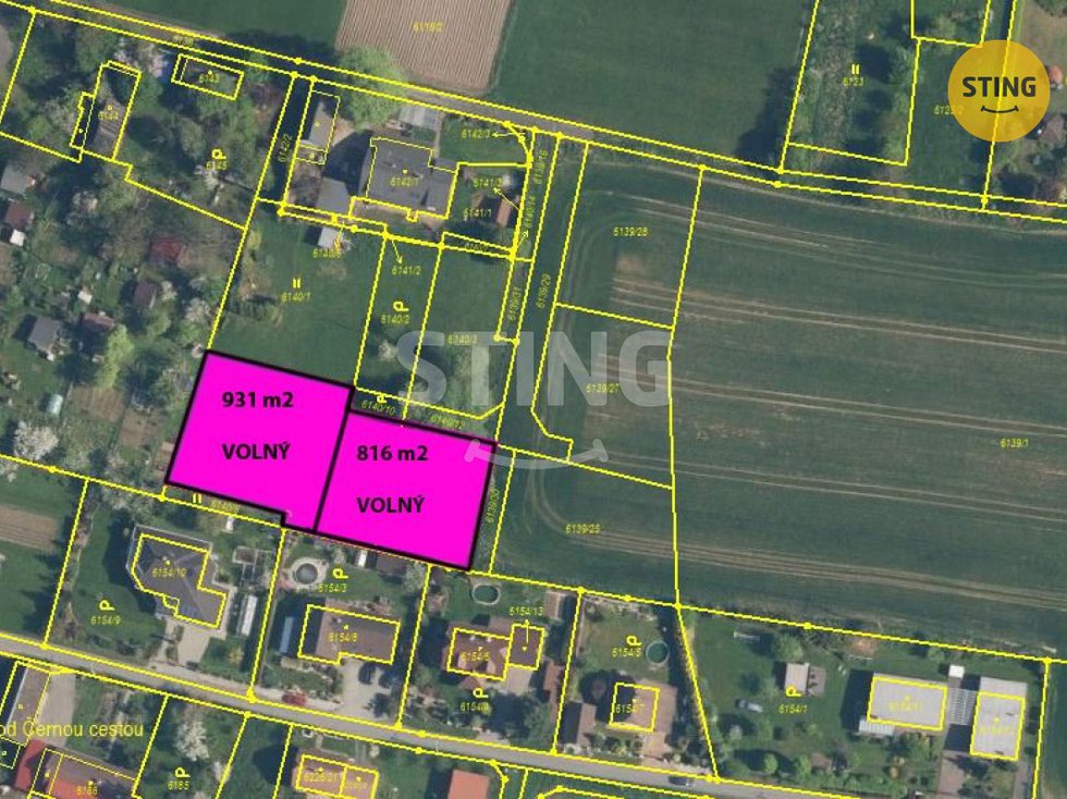 Prodej stavební parcely 931 m², Frýdek-Místek